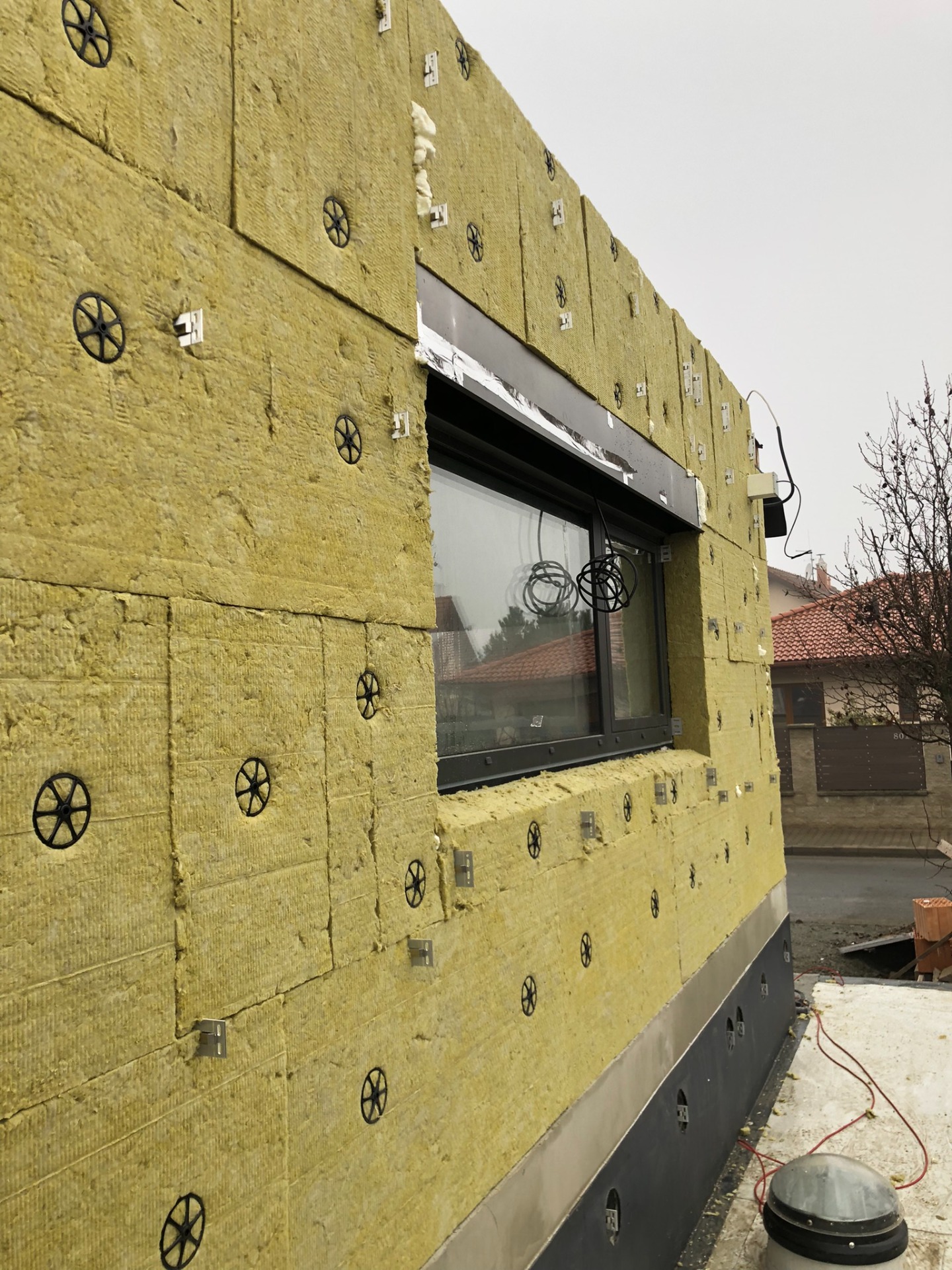 Zateplení fasády Isover UNI